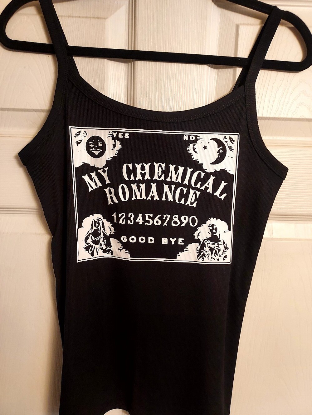 My chemical romance Tank ouija board Shirt so long goodnight the black parade